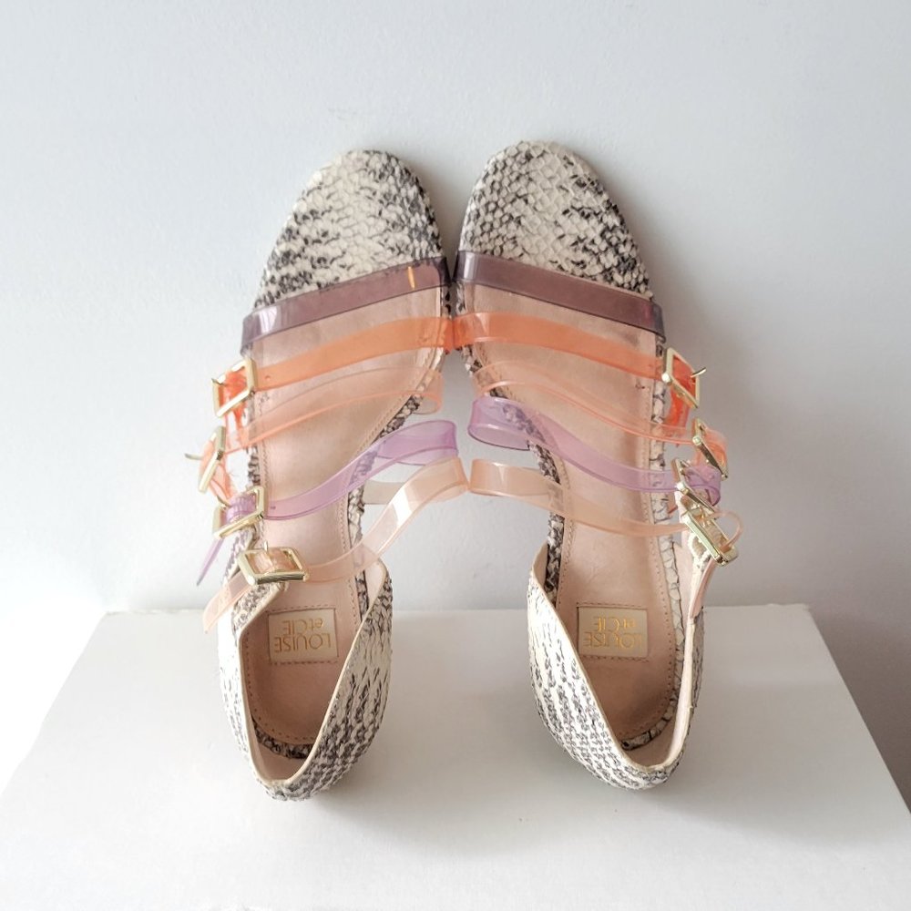 $59 NWT (8.5 & 9.5) LOUISE ET CIE Sandal - Picture 4 of 11